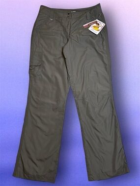 NWT Women’s Lightweight Golf Performance Pants in Olive Army Green sz 12